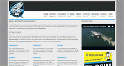 Desktop Screenshot of northwestfishingreports.com